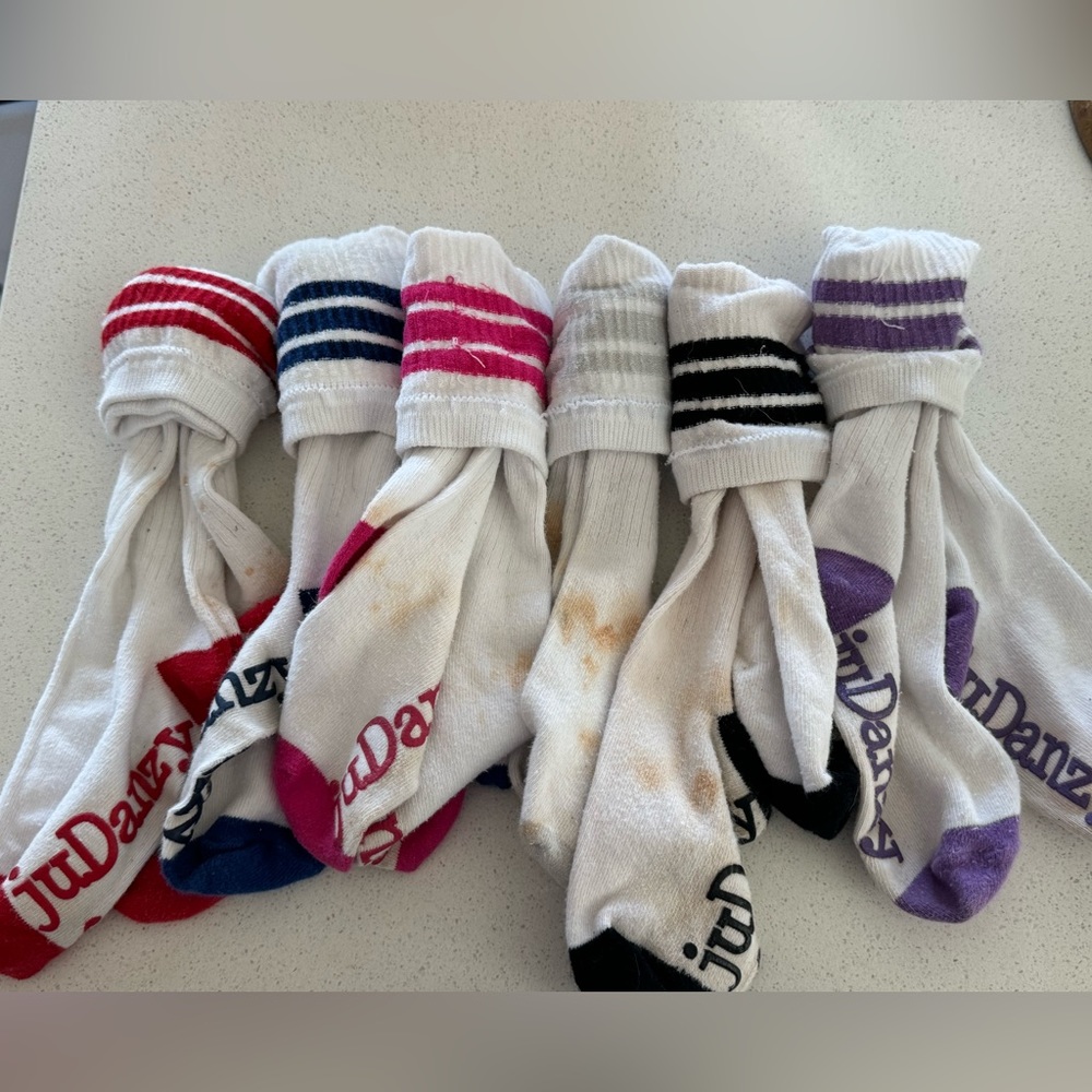 JuDanzy kids socks 6 pairs